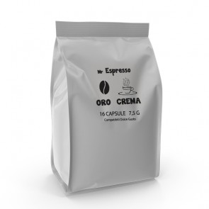 Capsule CaffecaffeShop ORO CREMA | Compatibili Nescafe Dolce Gusto