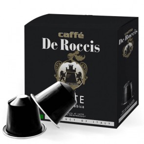 De Roccis ELITE 100% Arabica - Capsule Compatibili Nespresso - INTENSITA' 6