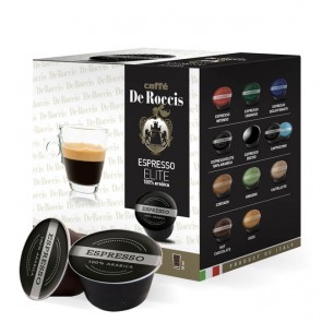 Capsule De Roccis Elite 100% Arabica | Compatibili Nescafè Dolce Gusto