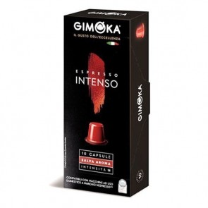 Gimoka Miscela Intenso Caffè - Capsule Compatibili Nespresso - INTENSITA' 9 